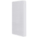 Dom Breathable Orthopedic 5 Inch Foam Crib Mattress shown standing upright with textured white cover.
