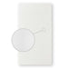 DOM breathable orthopedic 5-inch foam crib mattress with close-up of textured fabric surface.