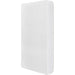 Dom Little Baby 6 Inch Firm Fiber Crib Mattress standing upright on a white background.
