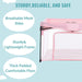 Dream On Me Ziggy Square Playpen – Pink (4)