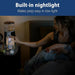 Dr. Brown’s Insta-Prep warm water dispenser with built-in nightlight on a bedside table, used at night.