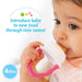 Dr. Brown's® - Dr. Brown's Fresh Baby's Firsts Silicone Feeder - Grey