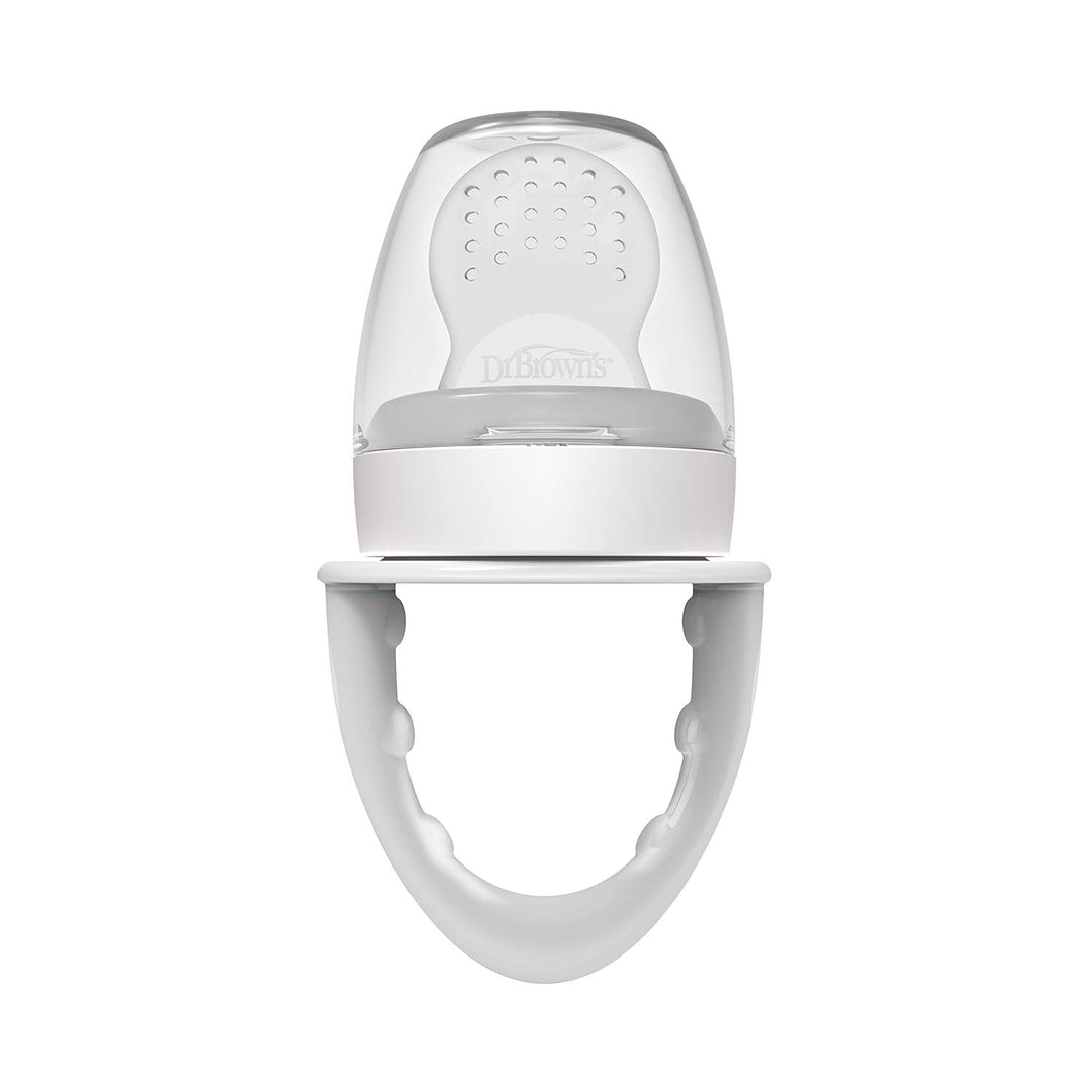 Dr. Brown's® - Dr. Brown's Fresh Baby's Firsts Silicone Feeder - Grey