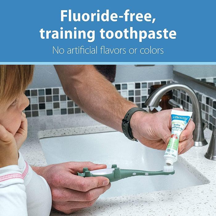 Dr. Brown's® - Dr. Brown’s Infant-to-Toddler Toothbrush Giraffe & Toothpaste Set