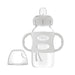 Dr. Brown's® - Dr. Brown’s Milestones Wide-Neck Sippy Bottle with Silicone Handles & Soft Sippy Spout, 9oz/270ml - Grey