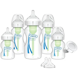 Dr. Brown's® - Dr. Brown’s Natural Flow Anti-Colic Options+ Wide-Neck Baby Bottle Newborn Gift Set