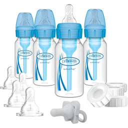 Dr. Brown's® - Dr. Brown’s Natural Flow Options+ Anti-colic Baby Bottles Newborn Feeding Set