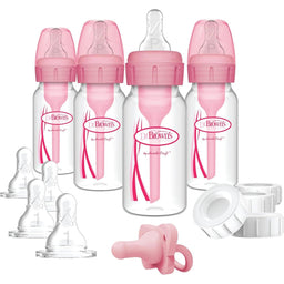 Dr. Brown's® - Dr. Brown’s Natural Flow Options+ Anti-colic Baby Bottles Newborn Feeding Set