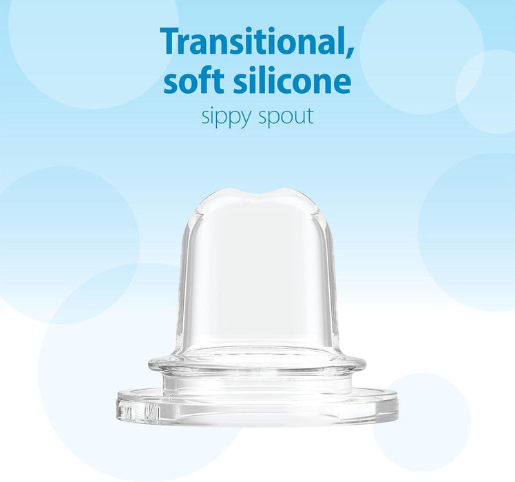 Dr. Brown's® - Dr. Brown's Options+ Narrow Bottle to Sippy Baby Bottle Start Kit 8oz. - Single Bottle