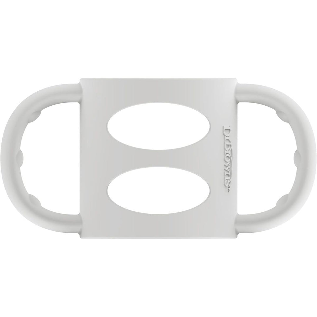 Dr. Brown's® - Dr. Brown’s Replacement Silicone Handles for Milestones Sippy Cups or Standard Norrow Bottles - Grey