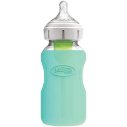Dr. Brown's® - Dr. Brown’s Silicone Wide Neck Glass Bottle Sleeve – 9oz (Mint)