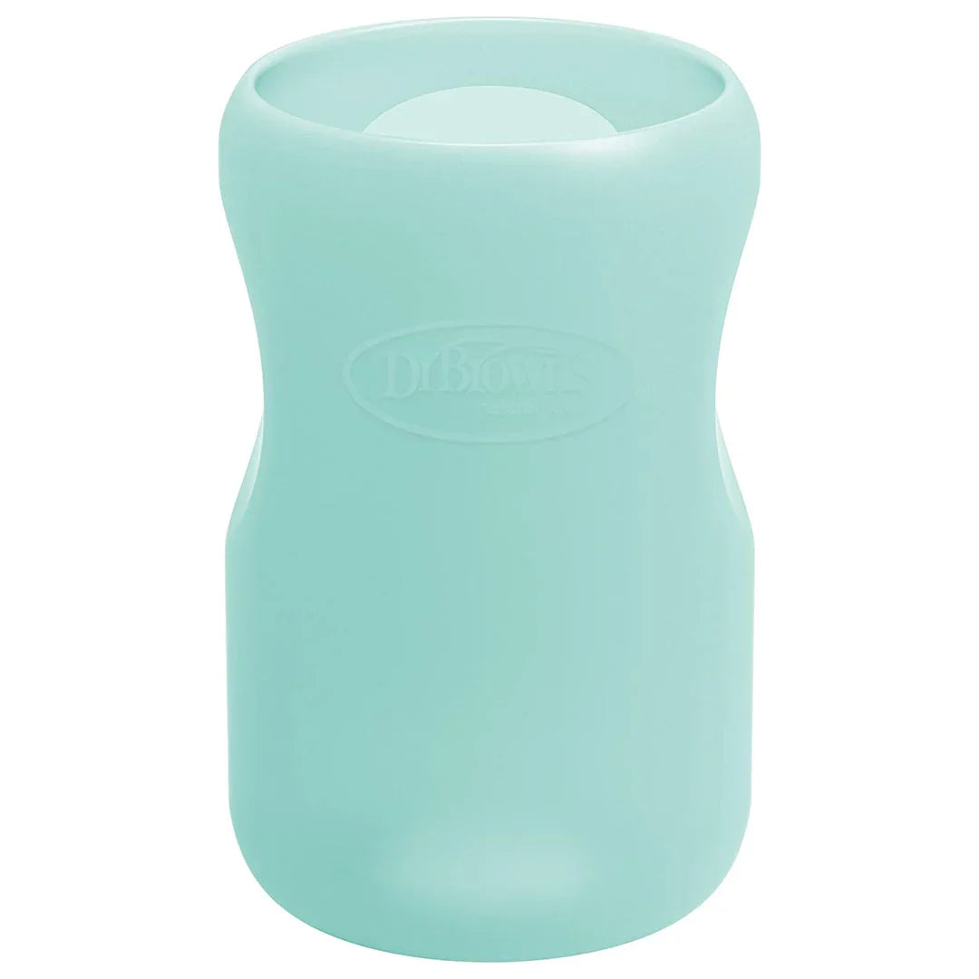 Dr. Brown's® - Dr. Brown’s Silicone Wide Neck Glass Bottle Sleeve – 9oz (Mint)