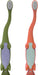 Dr. Brown's® - Dr. Brown's Toddler Toothbrush, Dinosaur, Green and Orange - 2 Pack