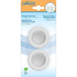 Dr. Brown's® - Dr. Brown's Wide-Neck Baby Bottle Storage Travel Caps - 2ct