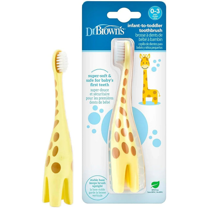 Dr. Brown's® - Dr. Brown’s™ Infant-to-Toddler Toothbrush Giraffe