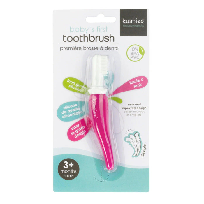 Dr. Brown's® - Kushies Silicone Training Toothbrush for Babies