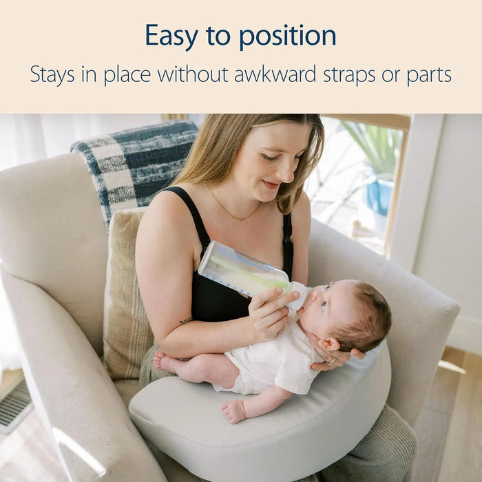 Dr.Brown's® Nursing Pillow with Premium Memory Foam & Washable Cover- Light Grey