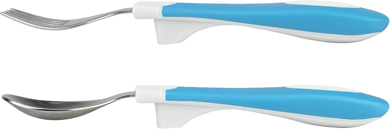 Dr. Brown's® Cuillère et fourchette à prise souple pour tout-petits 12M+
