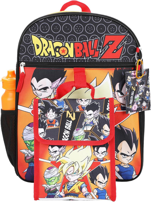Dragon Ball Z® Kids 5-Piece Backpack and Lunch Bag Set
