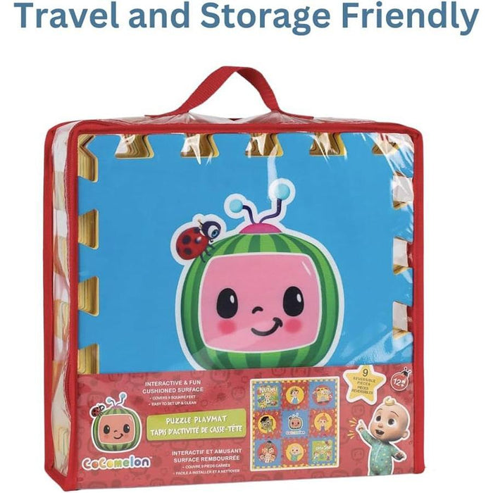 Dream Gro - Dream Gro Cocomelon Baby 9 Piece EVA Foam Tile Play Mat