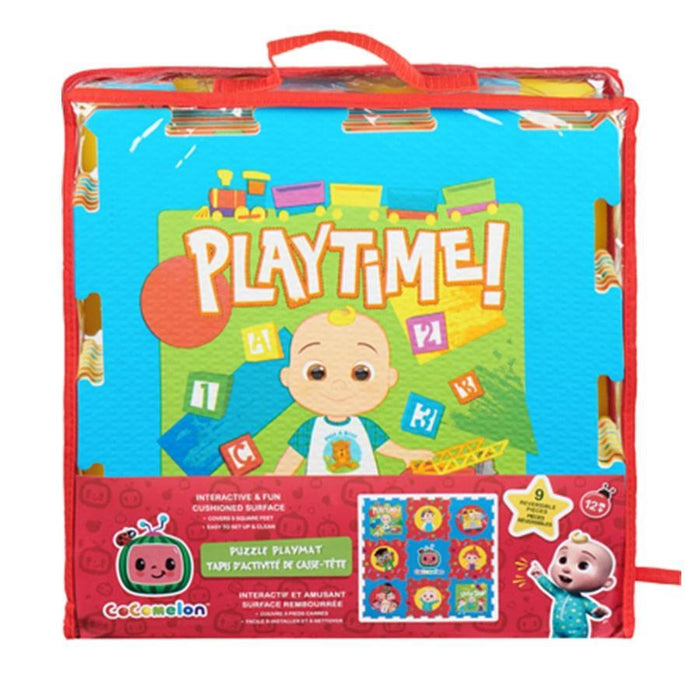Dream Gro - Dream Gro Cocomelon Baby 9 Piece EVA Foam Tile Play Mat