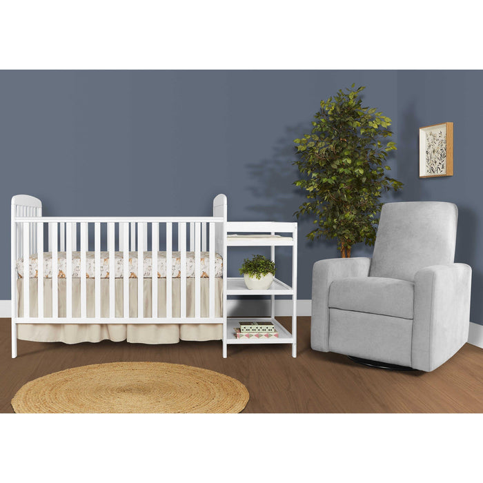 Dream on Me - Dream on Me Anna 3 in 1 Full Size Crib & Changing Table Combo
