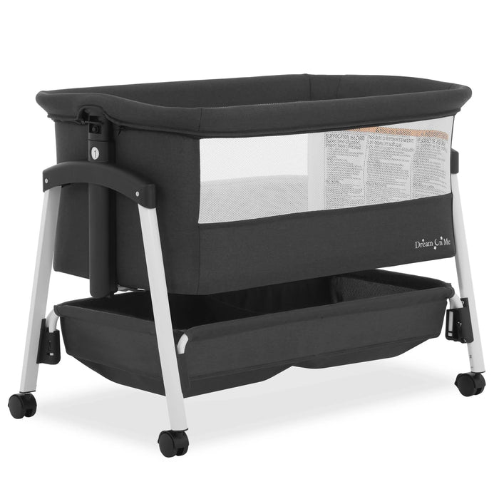 Dream on Me - Dream On Me Calypso Portable Bassinet with Wheels