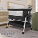 Dream on Me - Dream On Me Calypso Portable Bassinet with Wheels