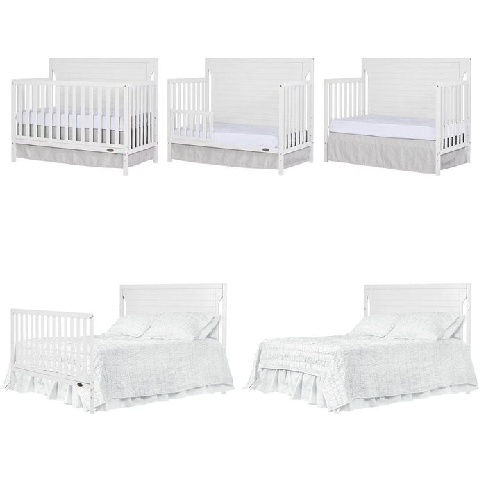 Dream on Me - Dream On Me Cape Cod 5-in-1 Convertible Crib