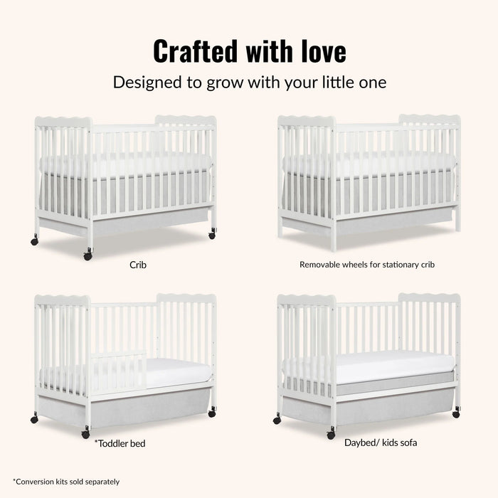 Dream on Me - Dream on Me Carson/Classic 3 in 1 Convertible Crib