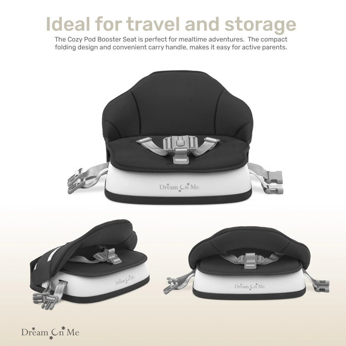 Dream on Me - Dream On Me Cozy Pod Booster Seat with Removable Cover
