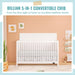 Dream on Me - Dream On Me Dillian Convertible Crib