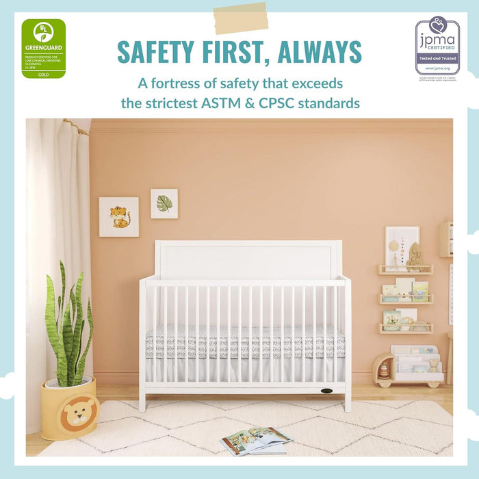 Dream on Me - Dream On Me Dillian Convertible Crib