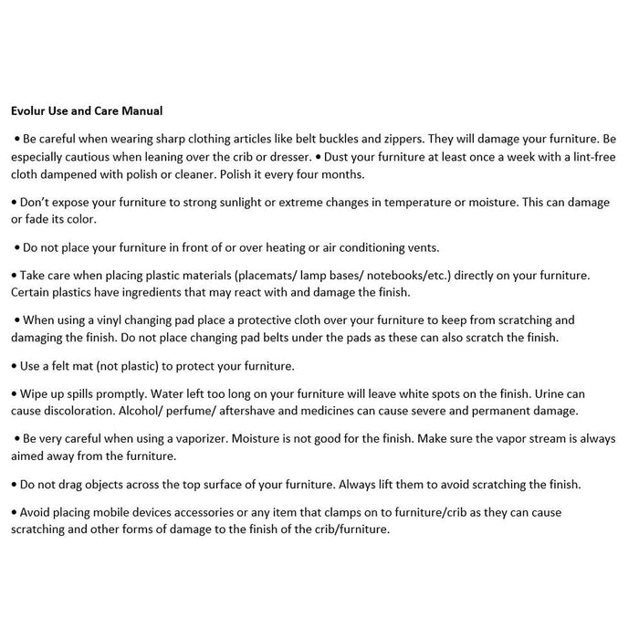 Dream on Me - Dream On Me Evolur - Changing Tray for Double Dressers