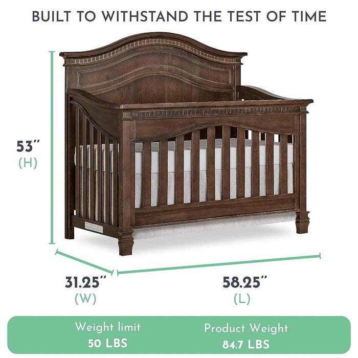 Dream on Me - Dream On Me Evolur Cheyenne 5-in-1 Convertible Crib