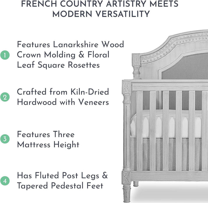 Dream on Me - Dream On Me Evolur Julienne 5-in-1 Convertible Crib