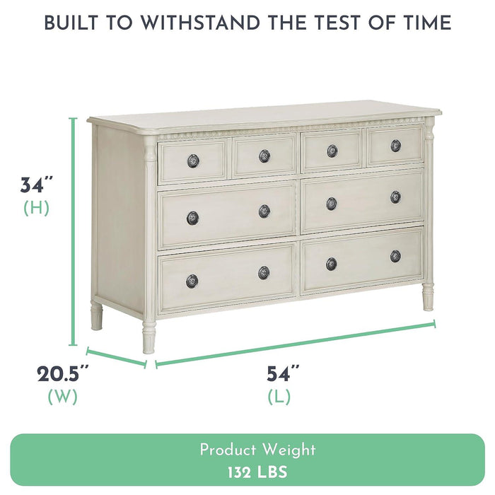 Dream on Me - Dream On Me Evolur Julienne Double Nursery Dresser