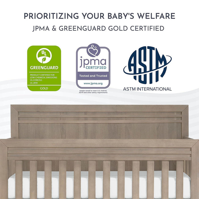 Dream on Me - Dream On Me Evolur Kyoto 5-in-1 Convertible Crib