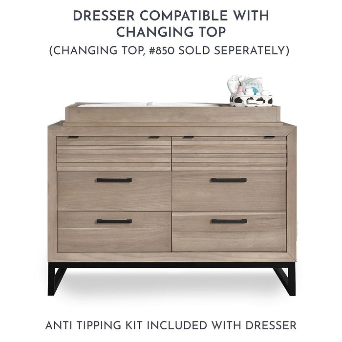 Dream on Me - Dream On Me Evolur Kyoto Nursery Double Dresser