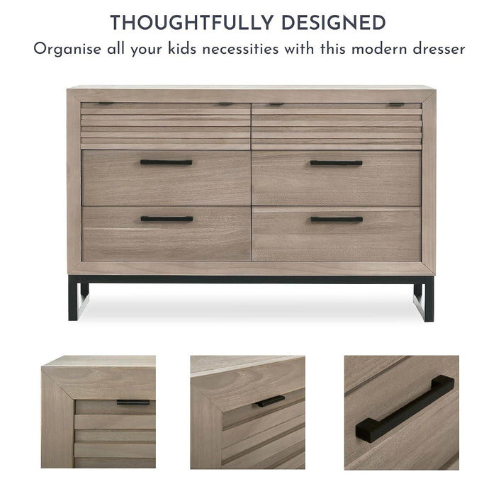 Dream on Me - Dream On Me Evolur Kyoto Nursery Double Dresser