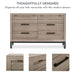 Dream on Me - Dream On Me Evolur Kyoto Nursery Double Dresser
