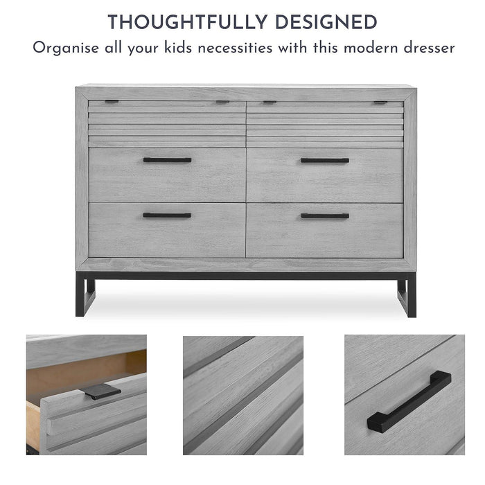 Dream on Me - Dream On Me Evolur Kyoto Nursery Double Dresser