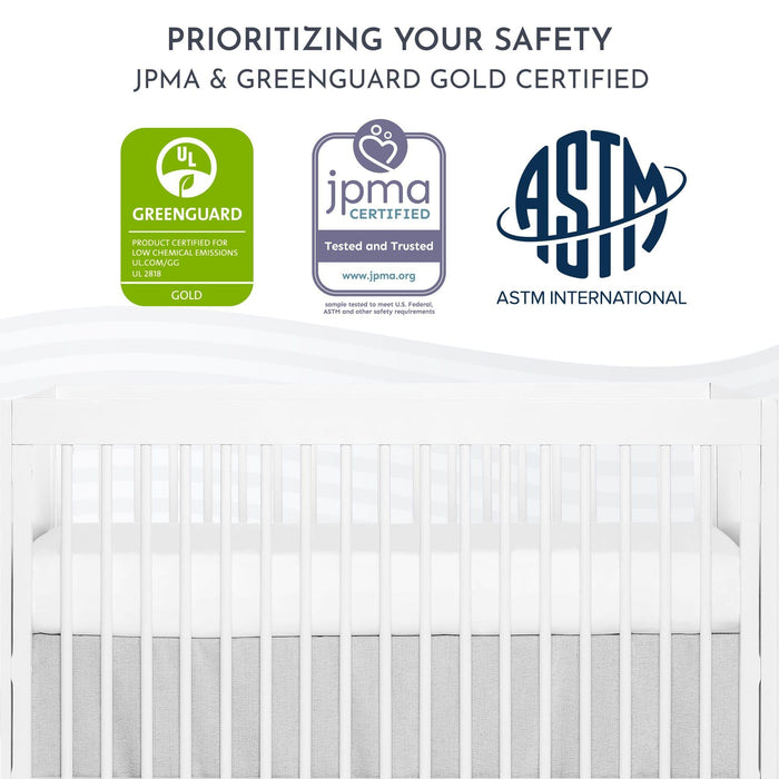 Dream on Me - Dream On Me Evolur Loft Art Déco 3-in-1 Convertible Crib