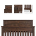 Dream on Me - Dream On Me Evolur Santa Fe 5-in-1 Convertible Crib