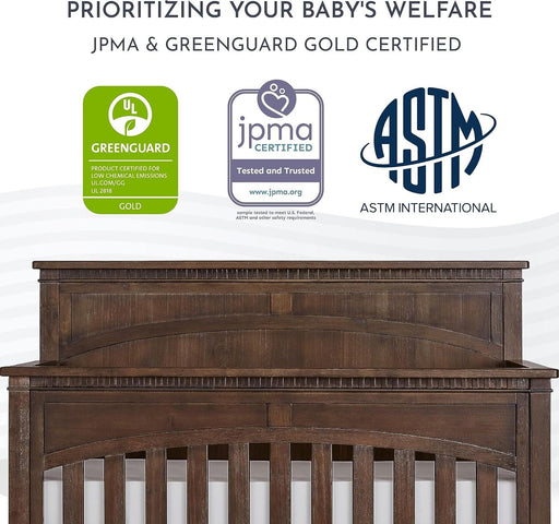 Dream On Me Evolur Santa Fe in Convertible Crib — Goldtex