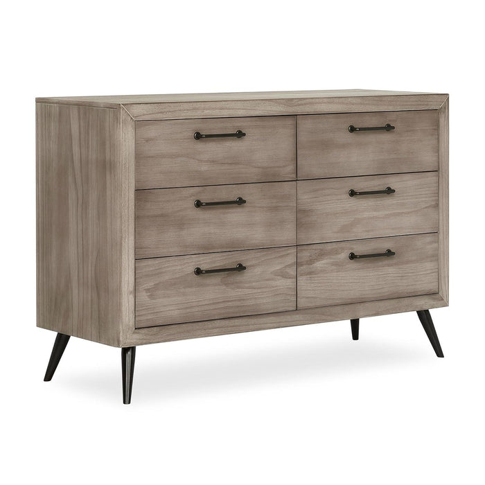 Dream on Me - Dream On Me Evolur Stilnovo Mid Century Nursery Double Dresser