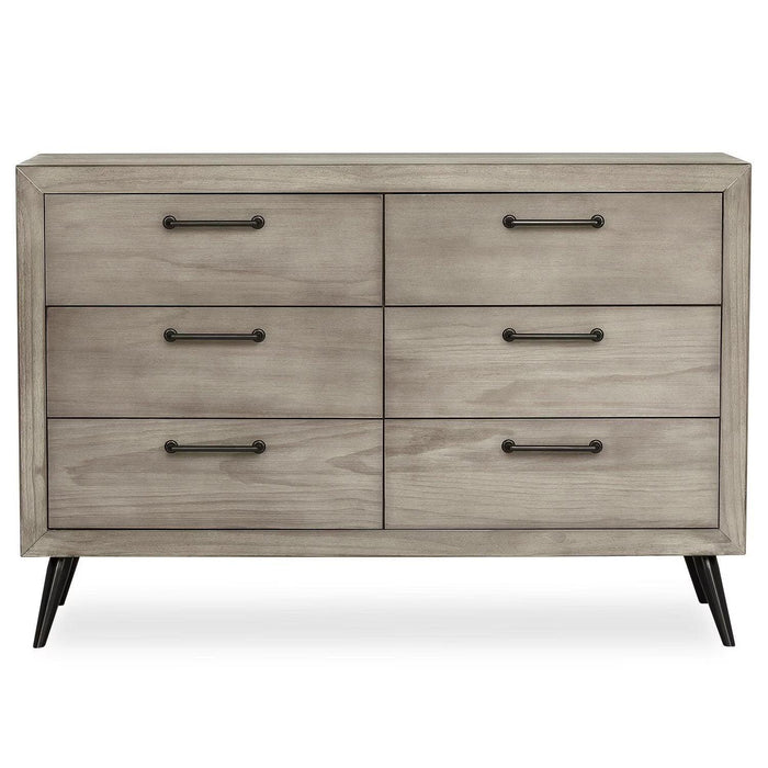 Dream on Me - Dream On Me Evolur Stilnovo Mid Century Nursery Double Dresser