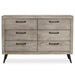 Dream on Me - Dream On Me Evolur Stilnovo Mid Century Nursery Double Dresser