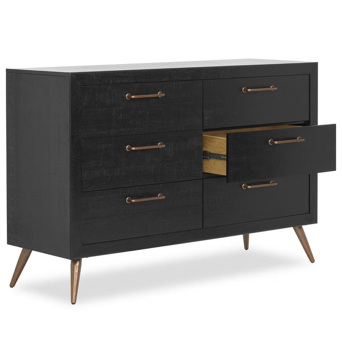 Dream on Me - Dream On Me Evolur Stilnovo Mid Century Nursery Double Dresser