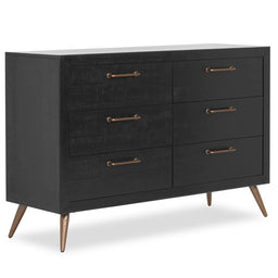 Dream on Me - Dream On Me Evolur Stilnovo Mid Century Nursery Double Dresser
